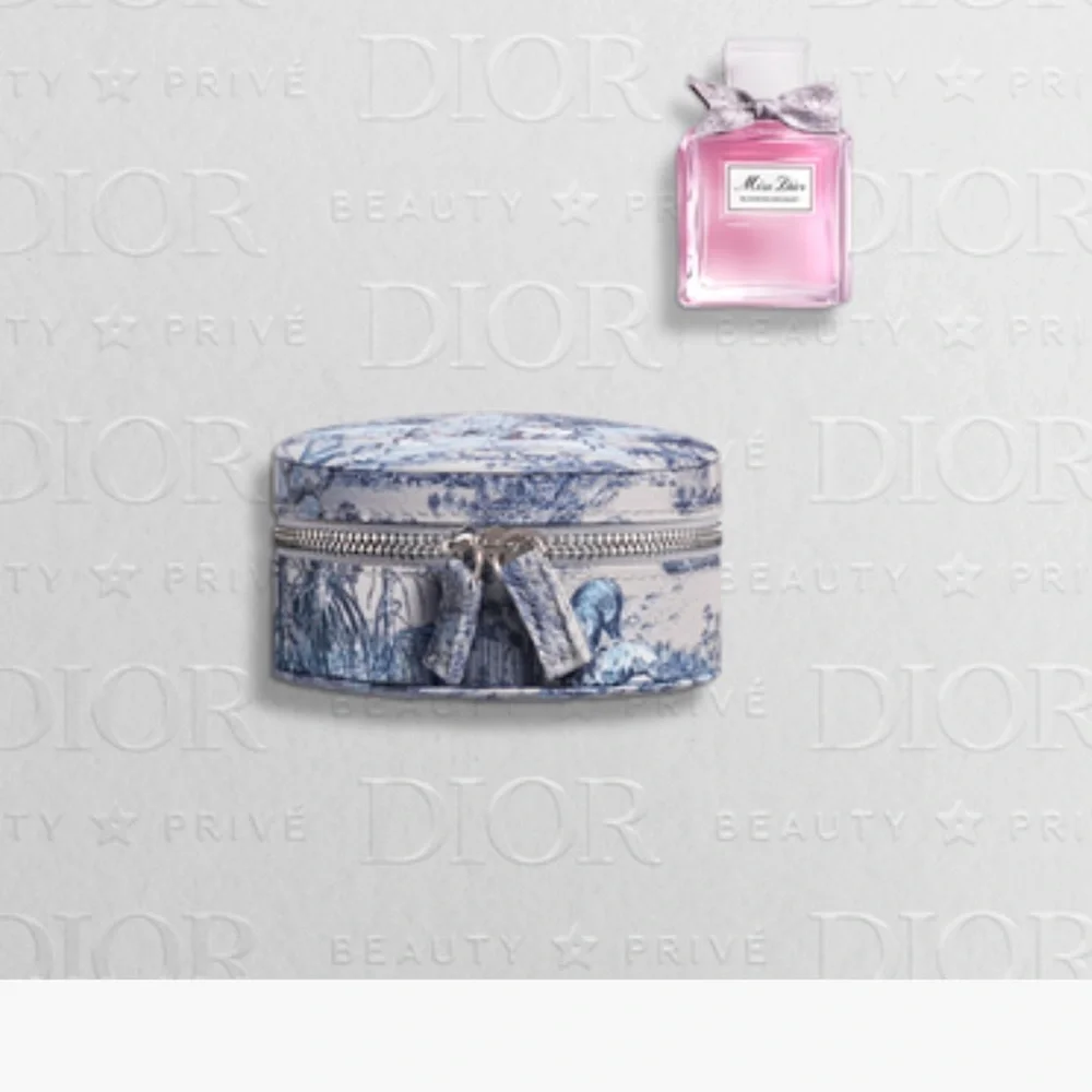 Dior Jewelry case box Pouch Novelty Blooming Bouquet mini dabber set GWP
